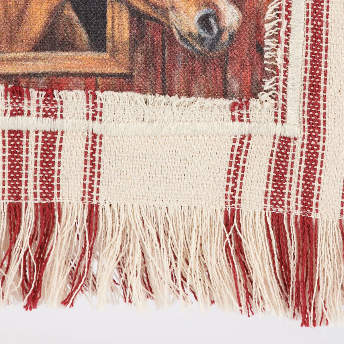💙 Buckskin Horse Striped Farmhouse Kitchen Towel - Image 4