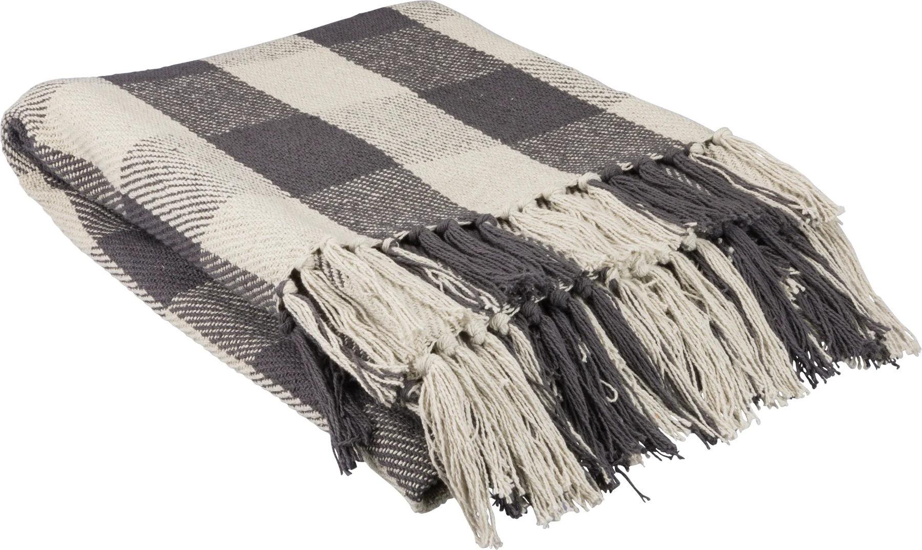 ๐ Buffalo Check Cotton Throw 50" x 60" - Image 2