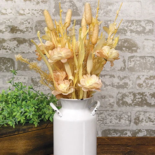 Bunny Tail & Wildflower 19" Faux Floral Spray - Image 4
