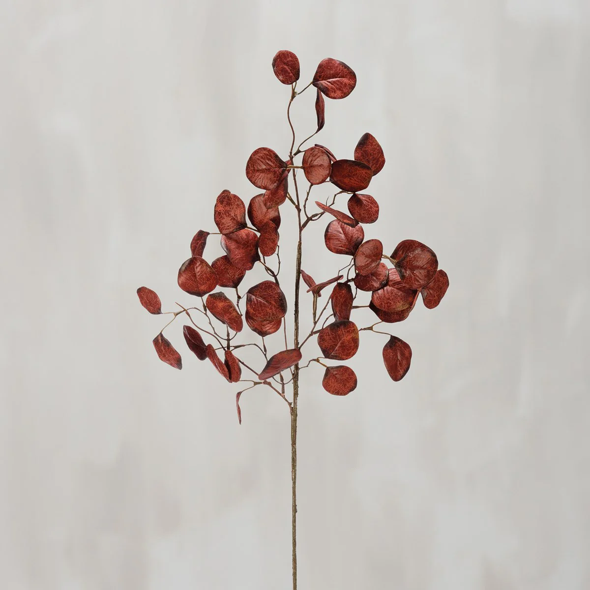 💙 Burgundy Eucalyptus 28" Faux Foliage Pick - Image 2