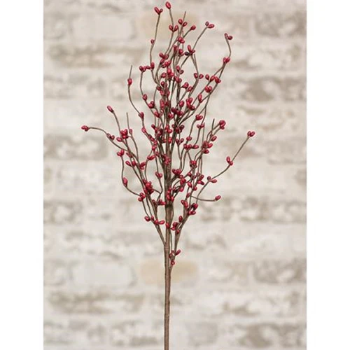 Burgundy Pip Berry 26" Spray