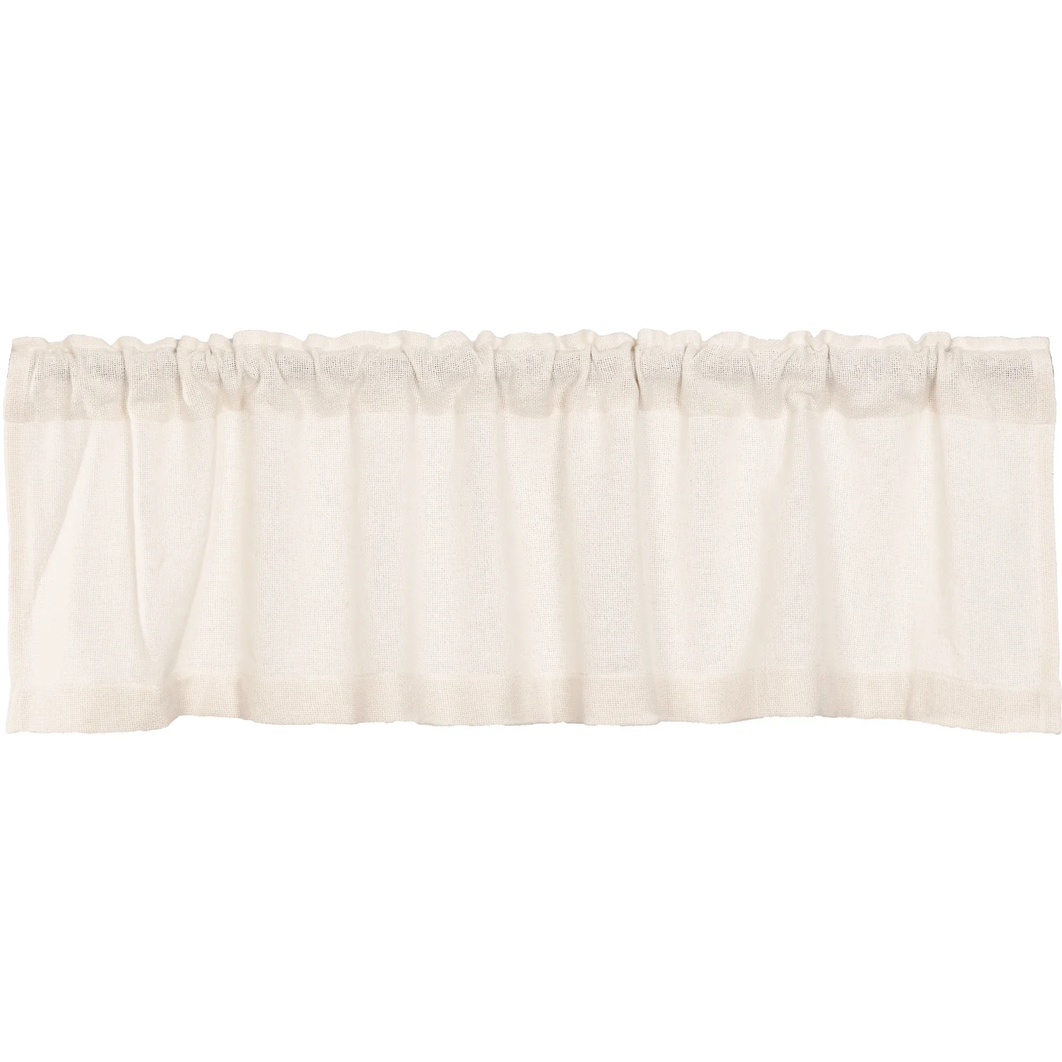 Burlap Antique White Valance 16'' x 60'' - Image 2
