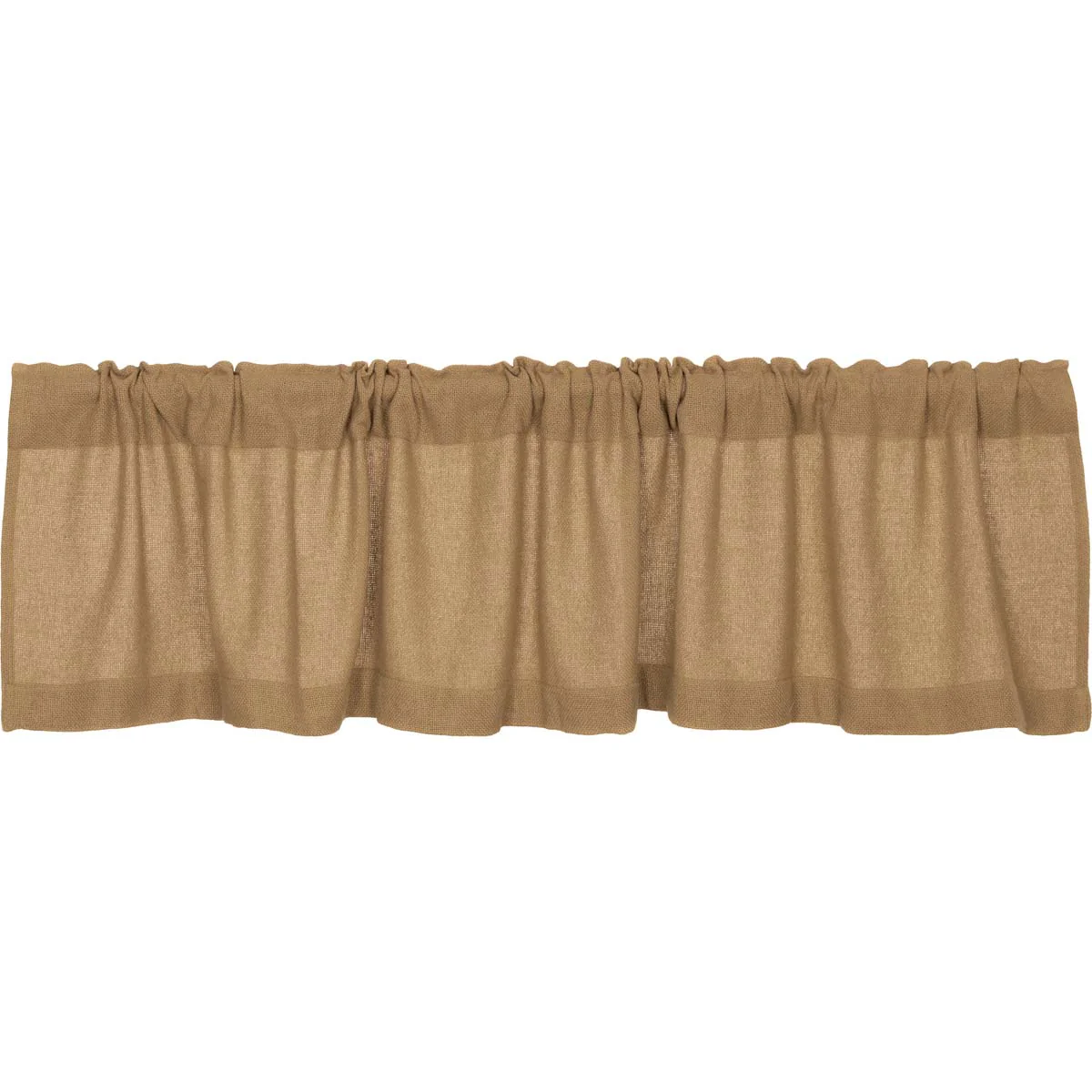 ๐ Burlap Natural Valance 16'' x 72'' - Image 4