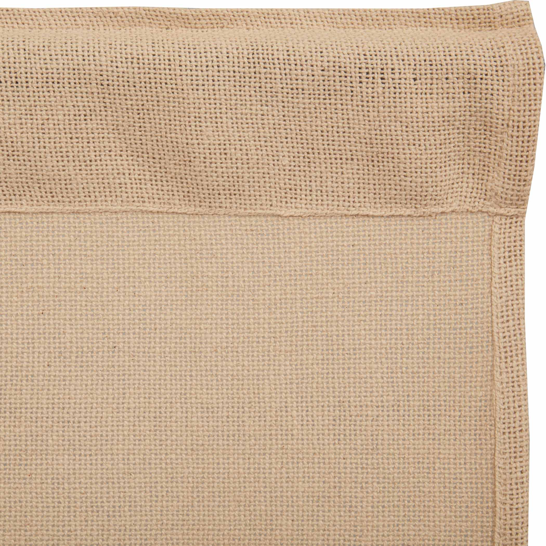Burlap Vintage Valance 16'' x 60'' Curtain - Image 5