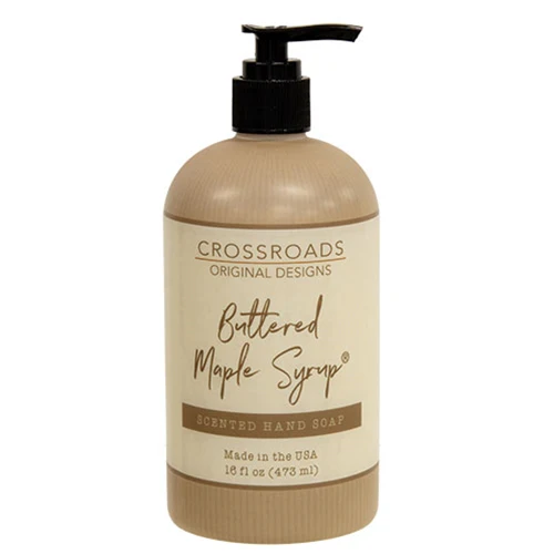 Buttered Maple Syrup Hand Soap 16oz Crossroads