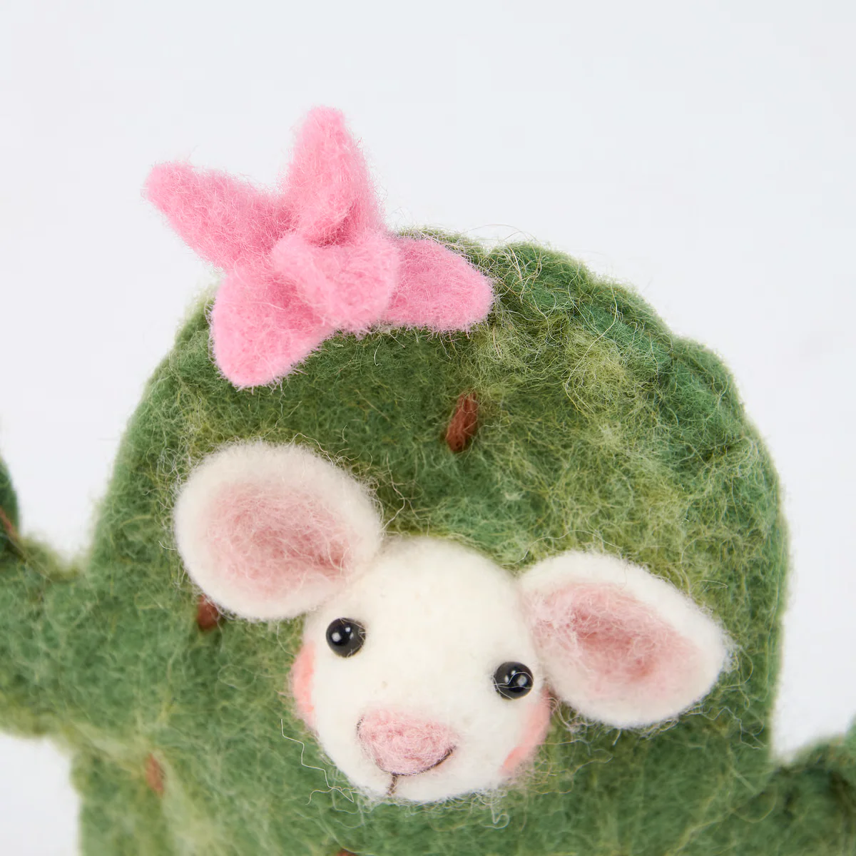 Cactus Mouse Felt Critter - Image 3