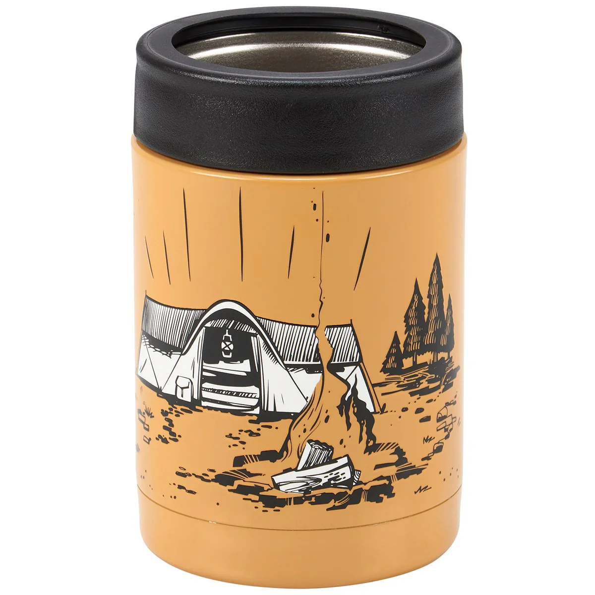 Camping And Beer That's Why I'm Here Can Cooler - Image 4