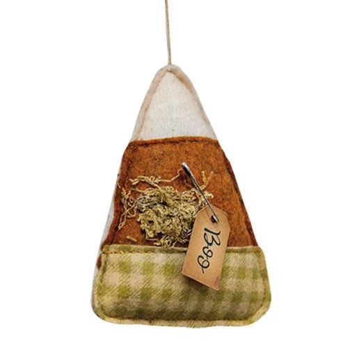 💙 Candy Corn Felt Ornament - Image 2
