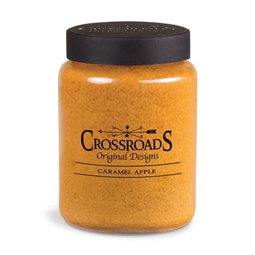 Caramel Apple 26oz Crossroads Jar Candle