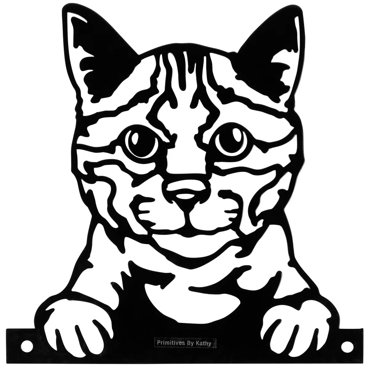 Cat Metal Outdoor Art