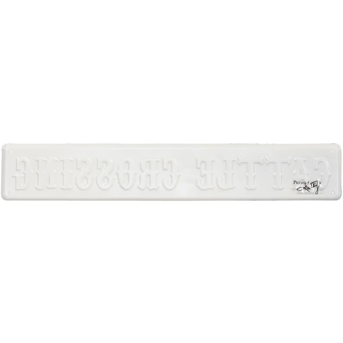 Cattle Crossing 22" Metal Wall Sign - Image 3