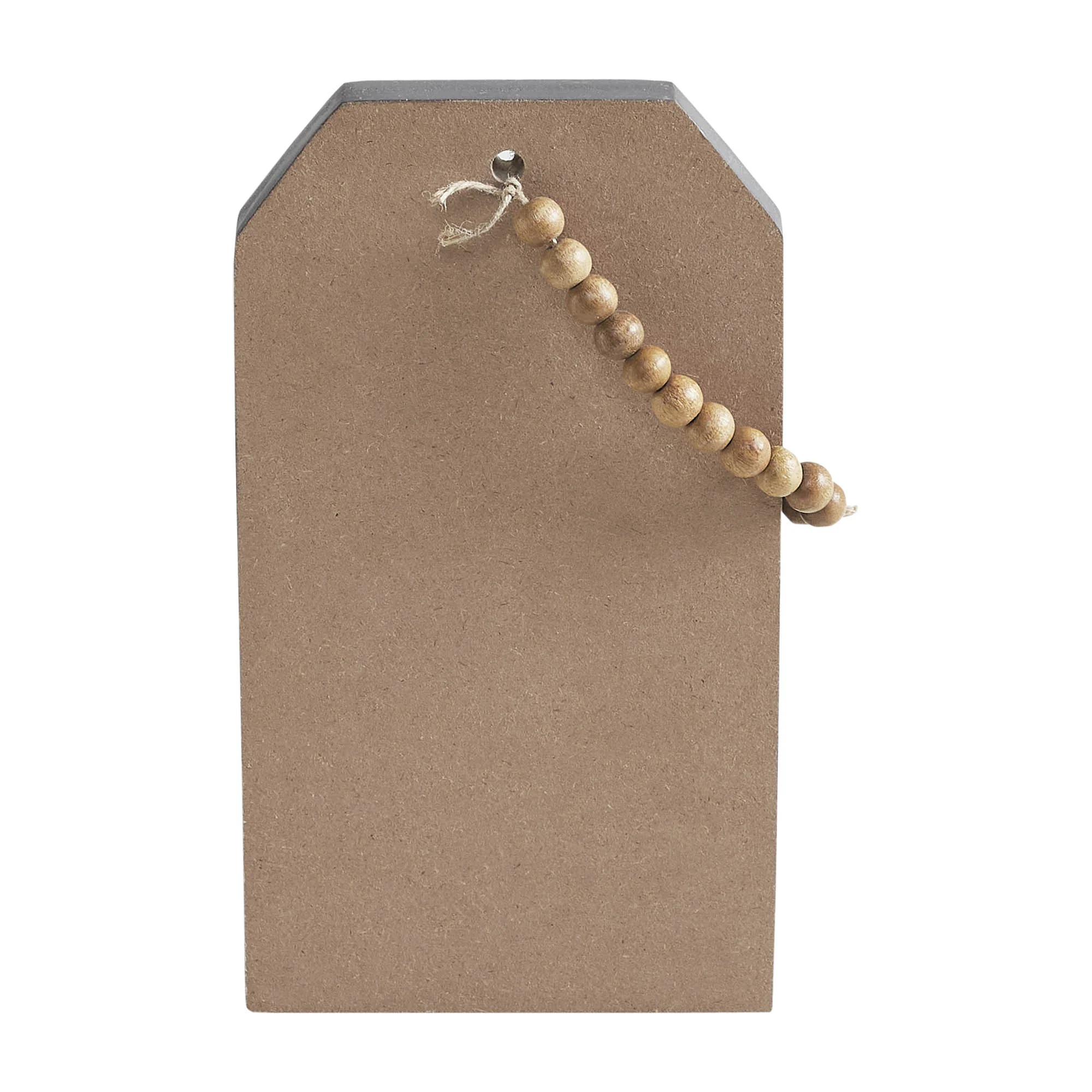Celebrate Grace Cross with Beaded Twine Tag Ornament - Image 3