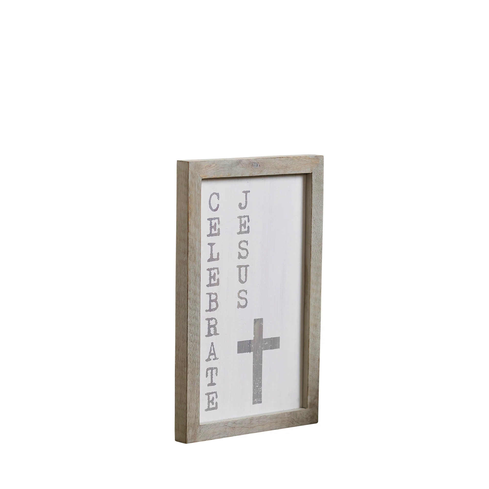 Celebrate Jesus 15" Wooden Shadow Box Frame - Image 3