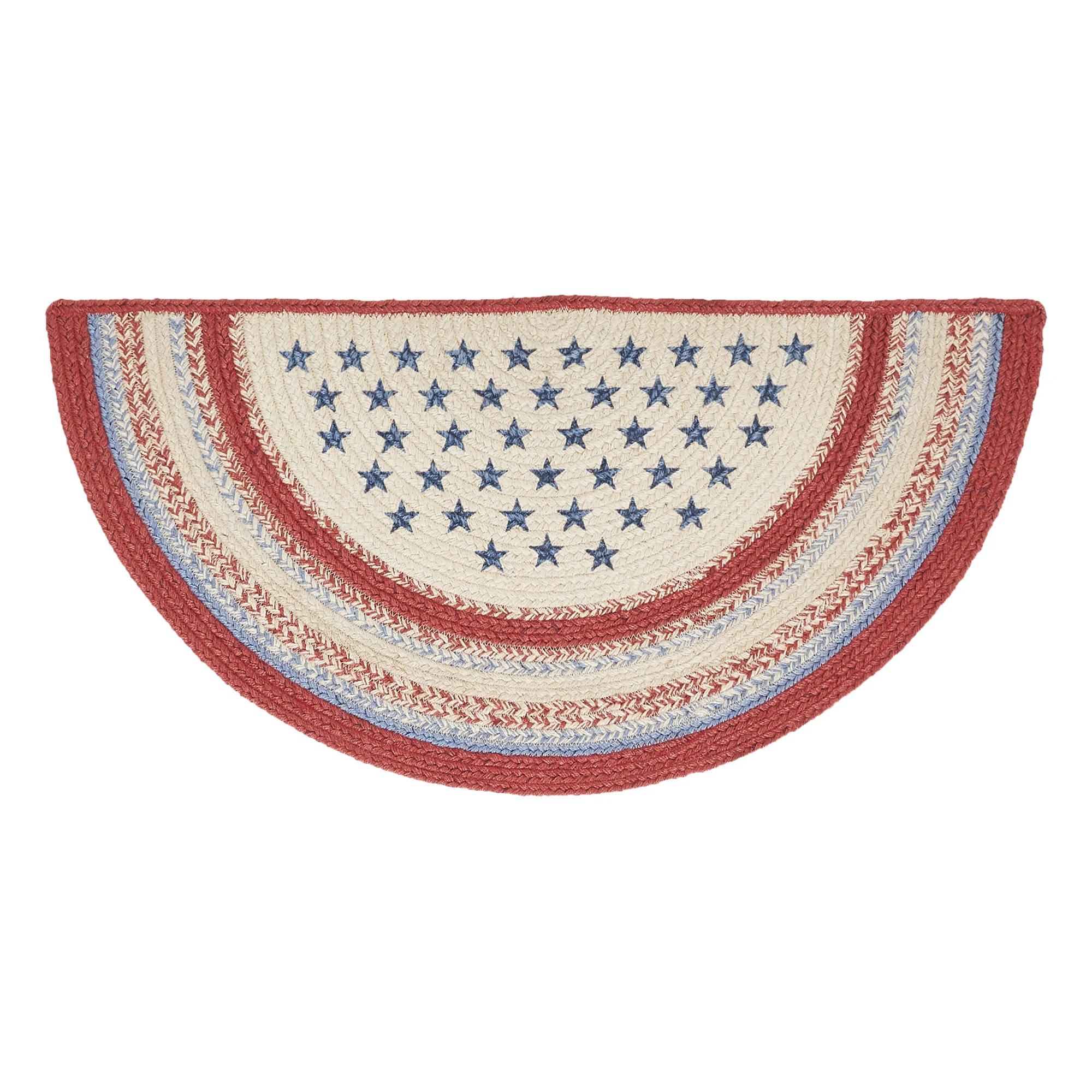Celebration Americana Half Circle Jute Rug - Image 3