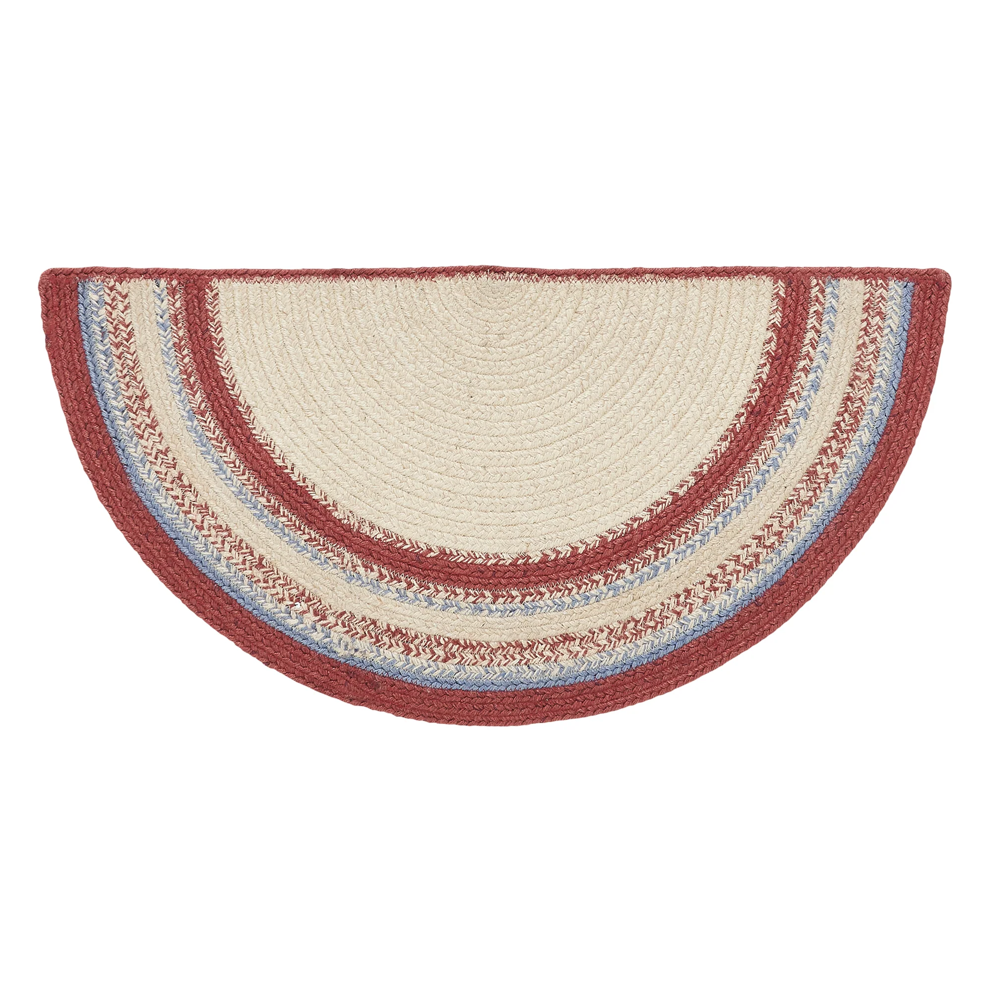 Celebration Americana Half Circle Jute Rug - Image 7