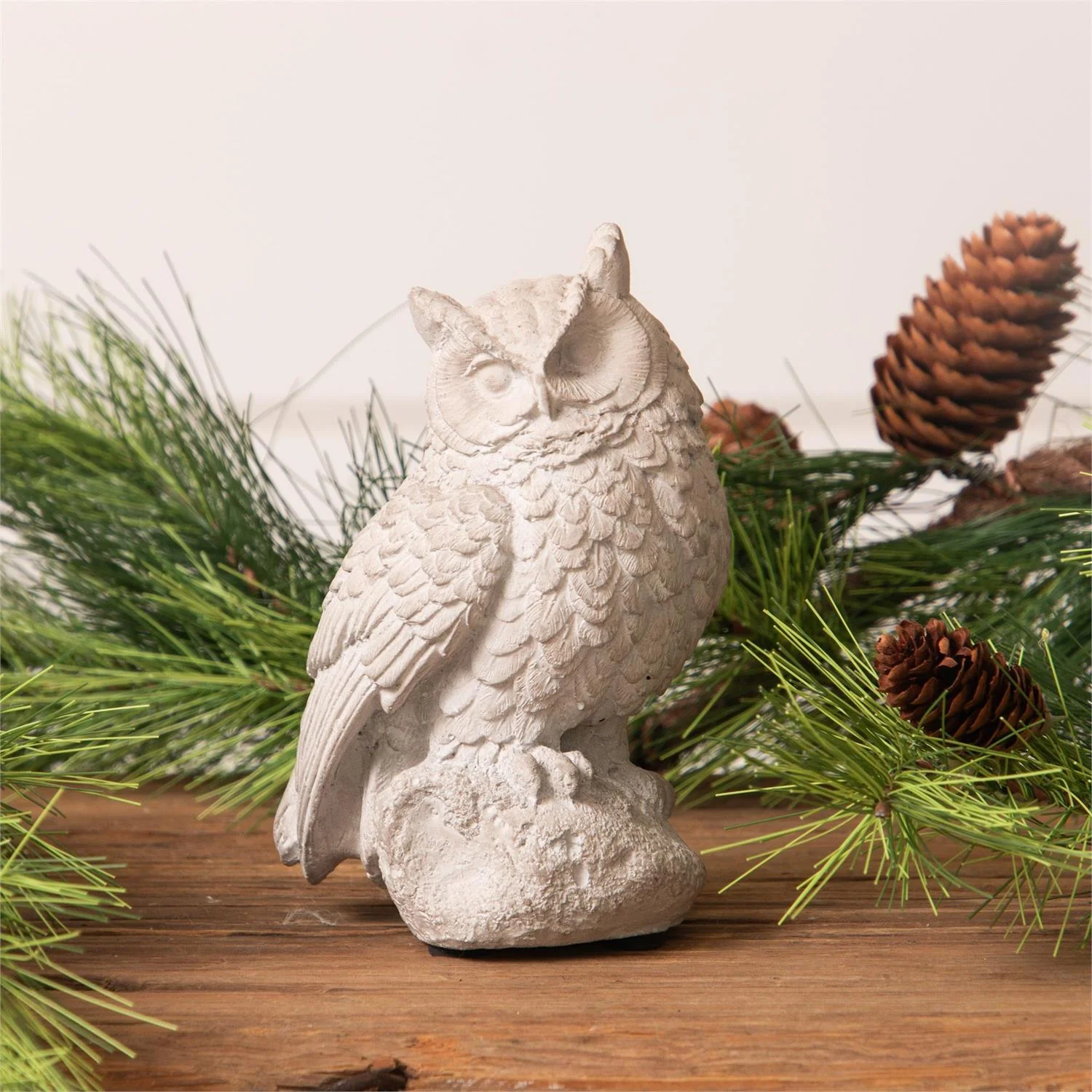 Cement Owl 6" H