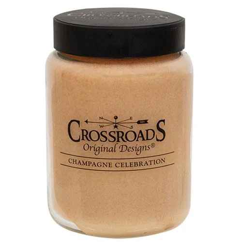 Champagne Celebration 26 oz Jar Candle Crossroads