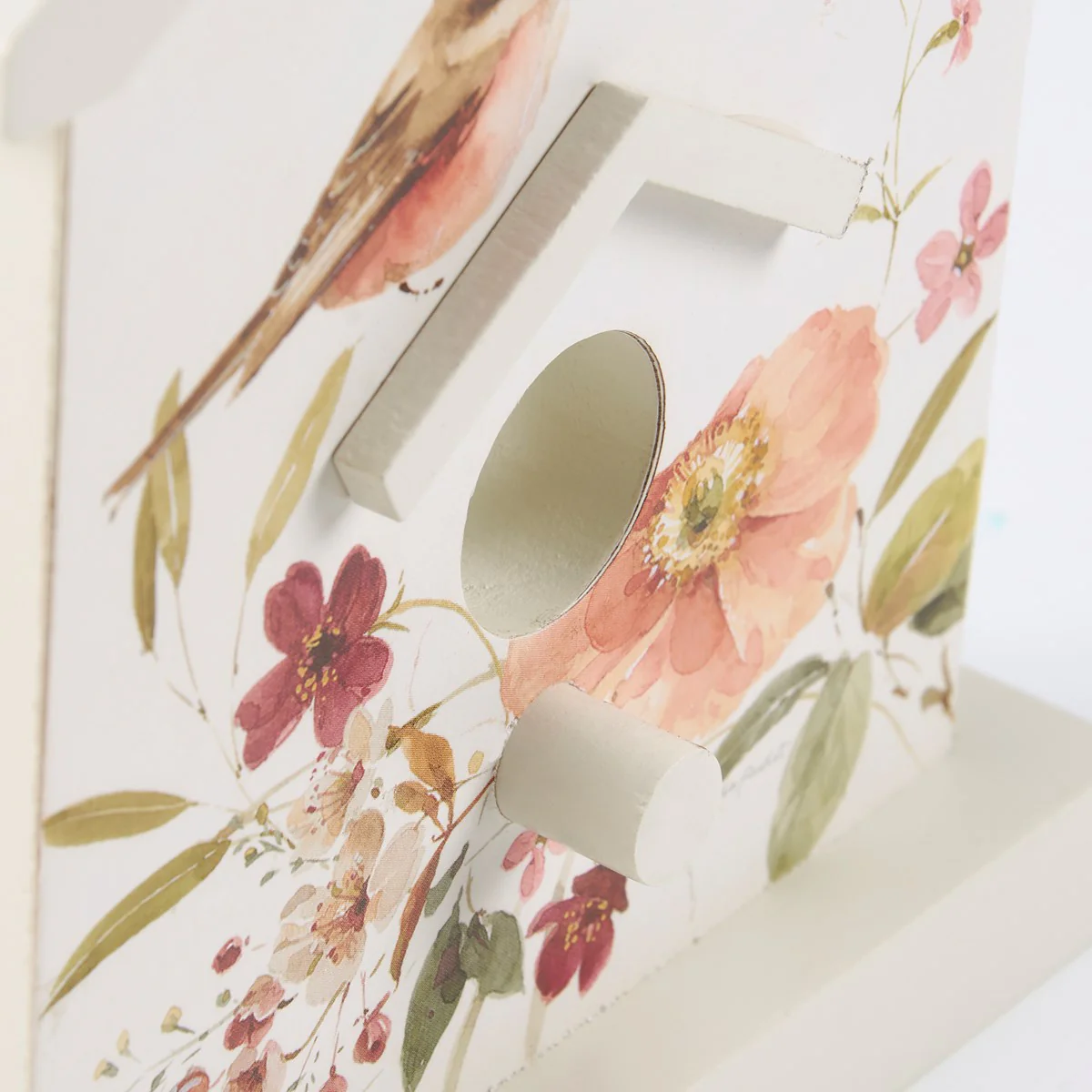 Chickadee Bird House Decorative Sitter - Image 4