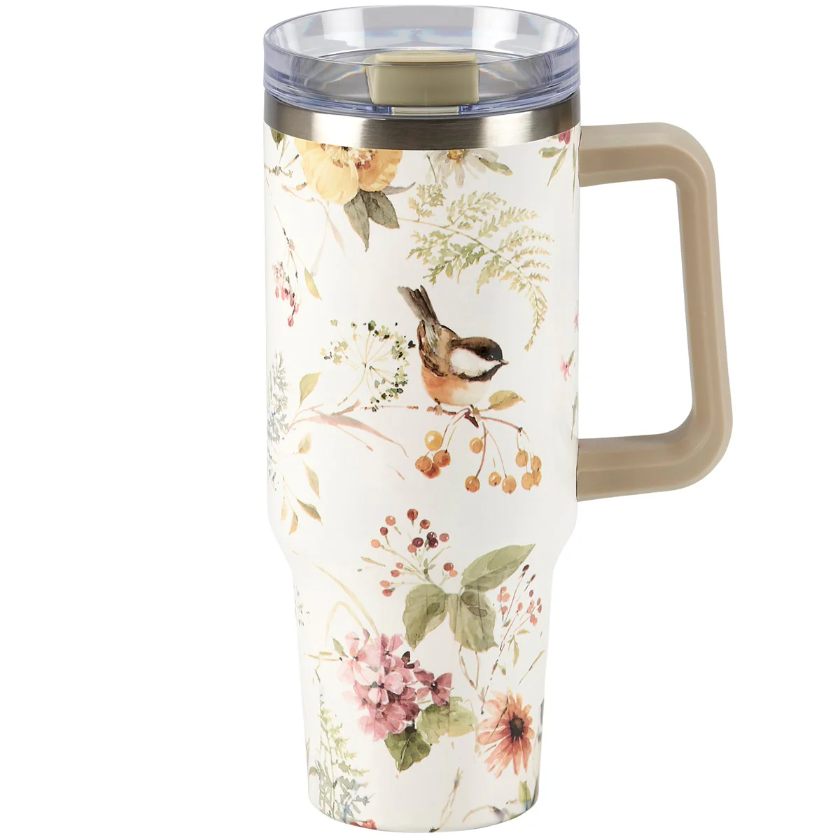 Chickadees 40 oz Insulated Travel Mug - Image 4