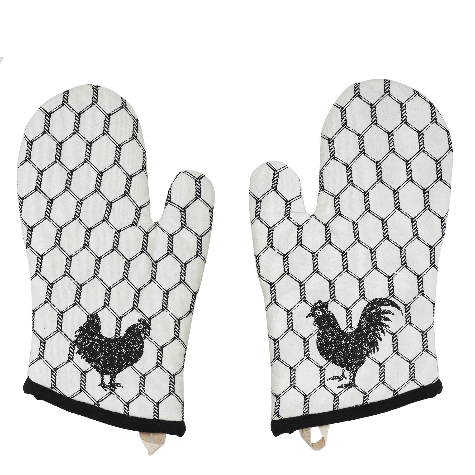 Chicken Down Home Oven Mitt Set of 2 - Image 3