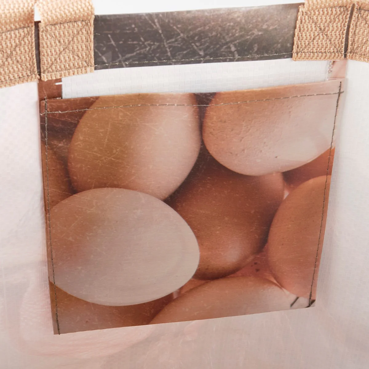๐ Chicken Photo Reusable Market Tote Bag - Image 3