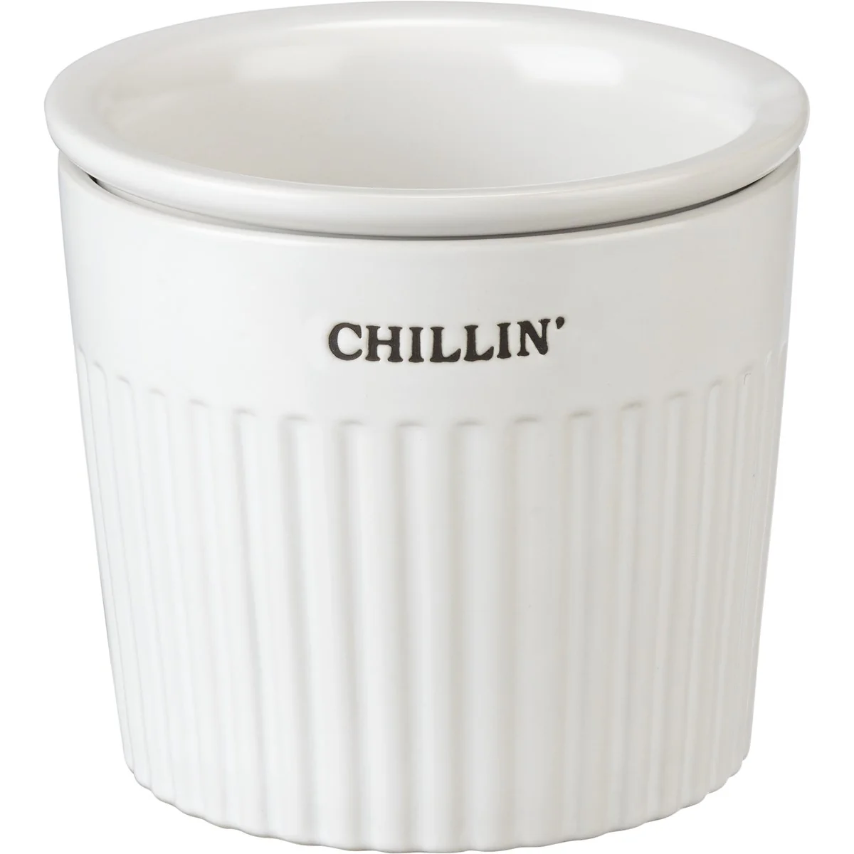 Chillin' Dip Chiller White Ceramic