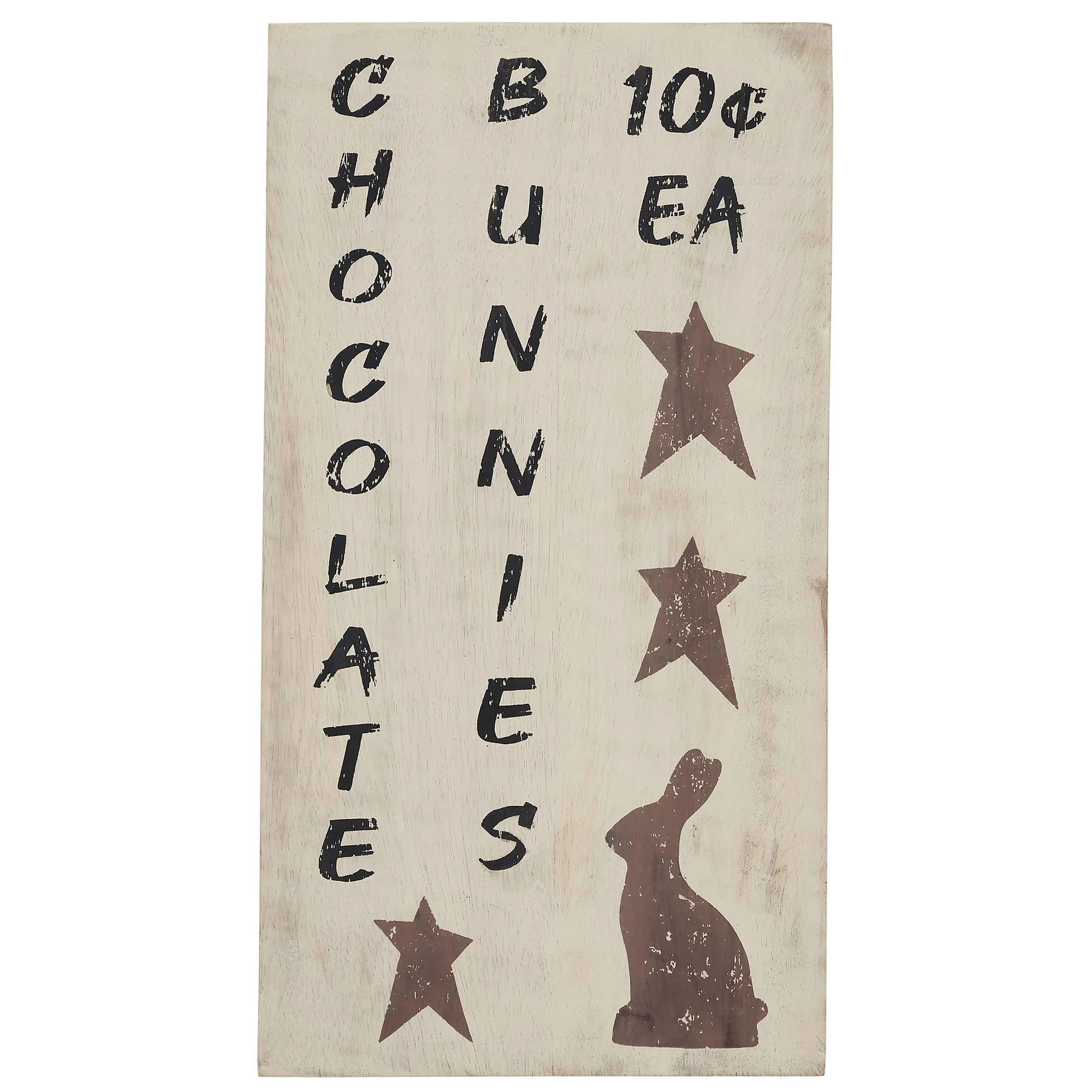Chocolate Bunnies 15" Wooden Easter Sign - Image 4