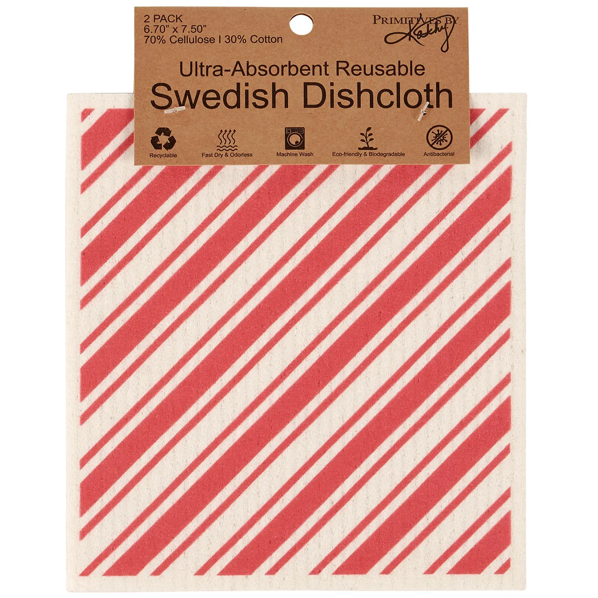 Christmas Baking Swedish Dishcloth Set - Image 5