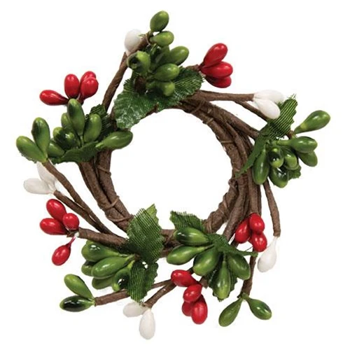 ๐ Christmas Colors Mini Pip Berry Ring 3"
