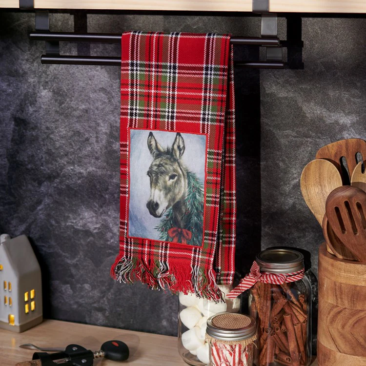 Christmas Donkey Kitchen Towel - Image 3