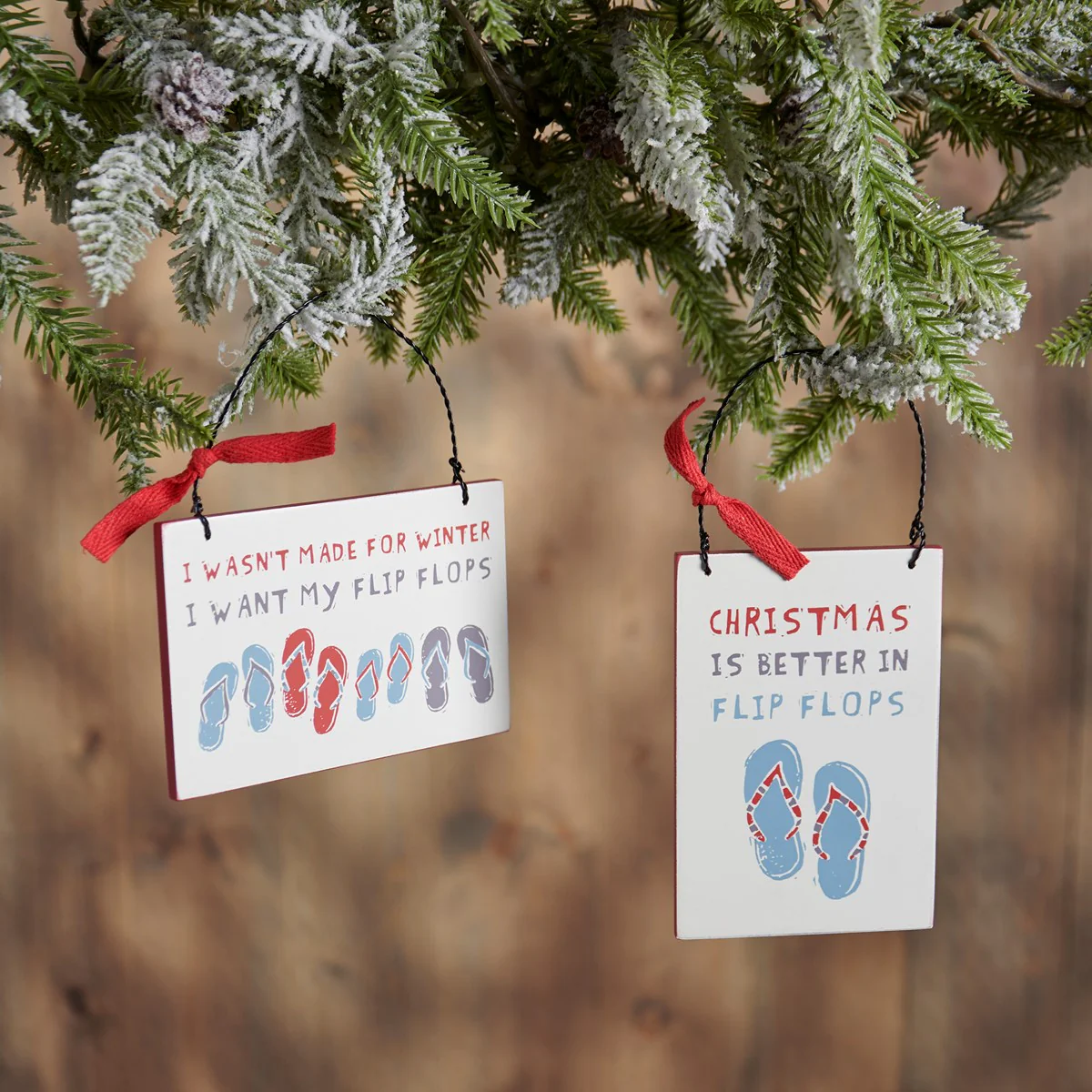Christmas is Better in Flip Flops Ornament Set - Image 2