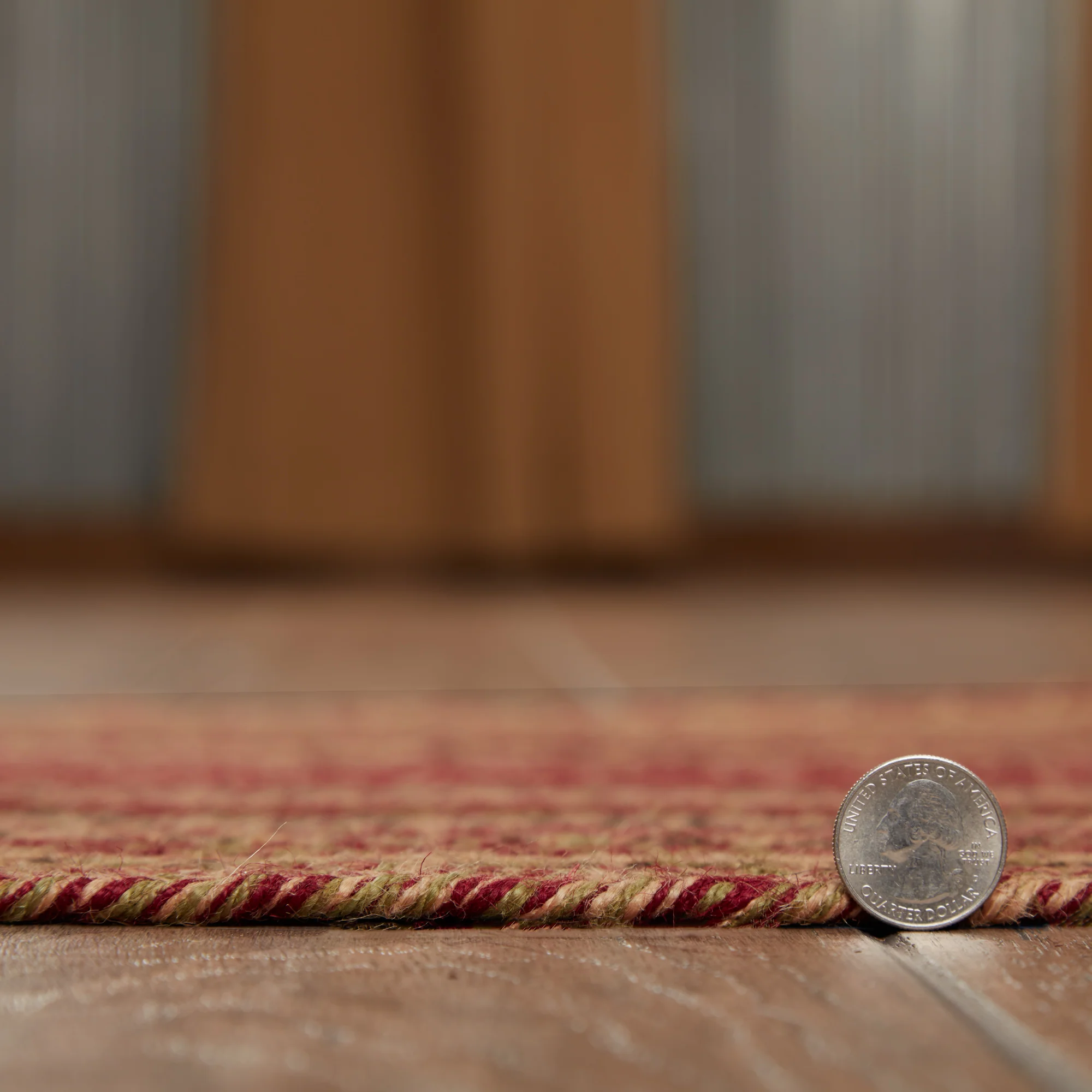 Cider Mill Jute Rug Oval w/ Pad 20'' x 30'' - Image 5
