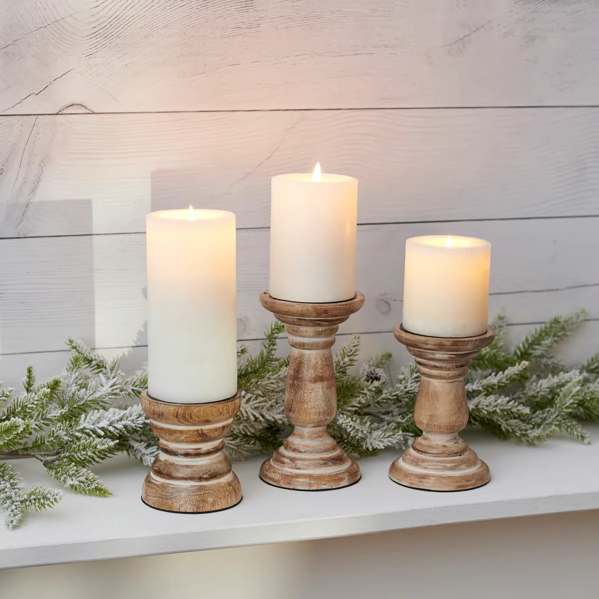 Classic Candle Holder Set of 3 - Image 2
