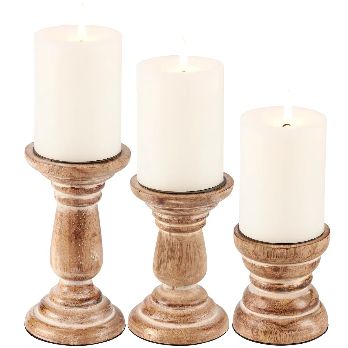 Classic Candle Holder Set of 3 - Image 4