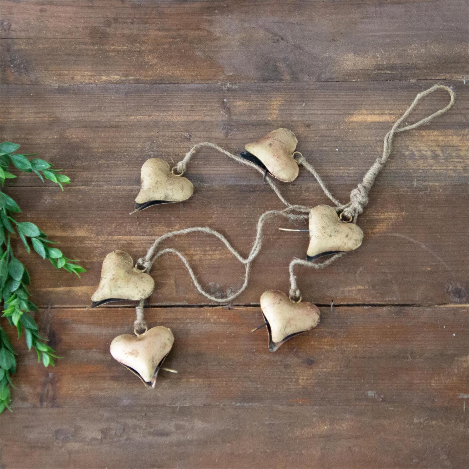 Cluster Of Heart Shaped Bells - Image 3