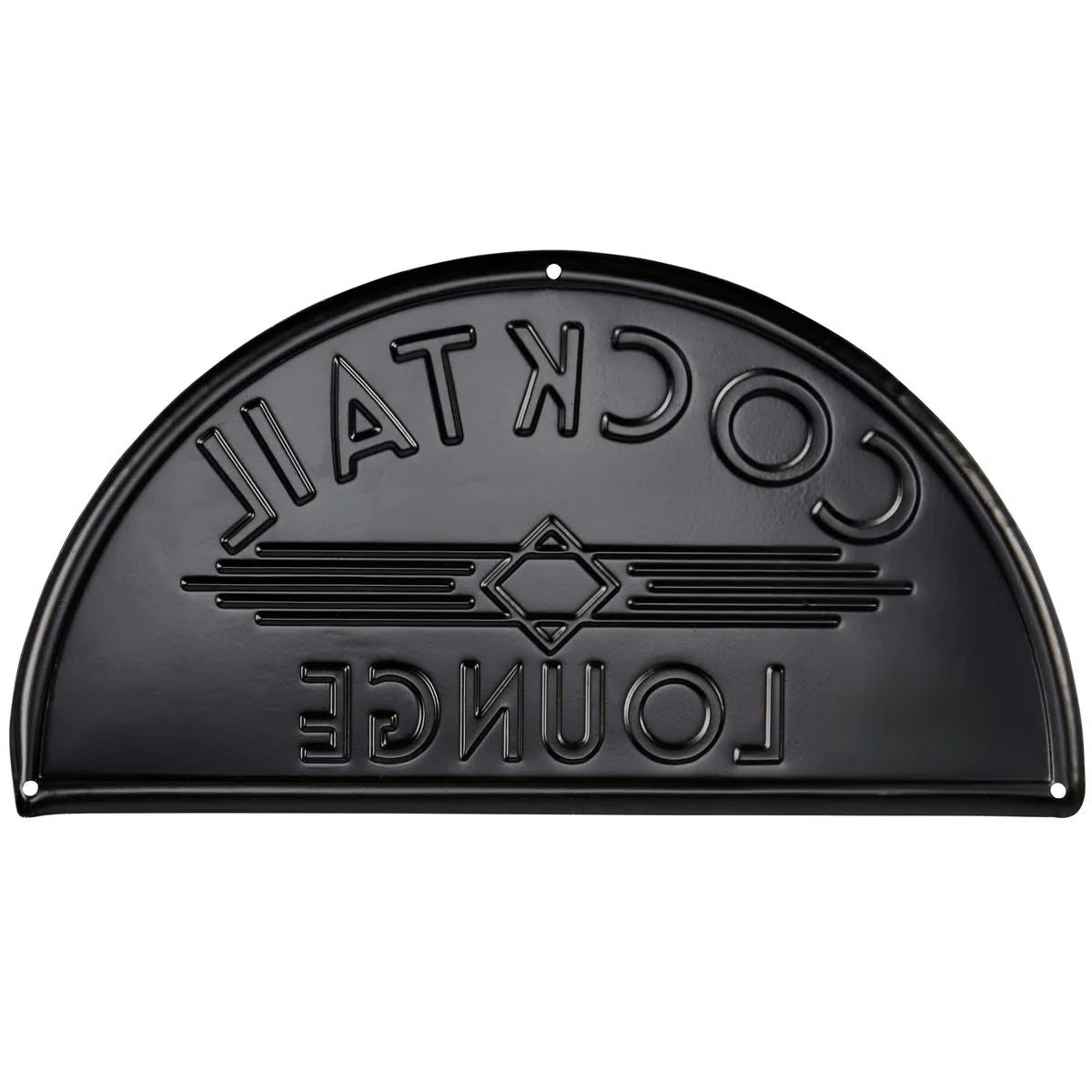 Cocktail Lounge Embossed Metal Sign - Image 2