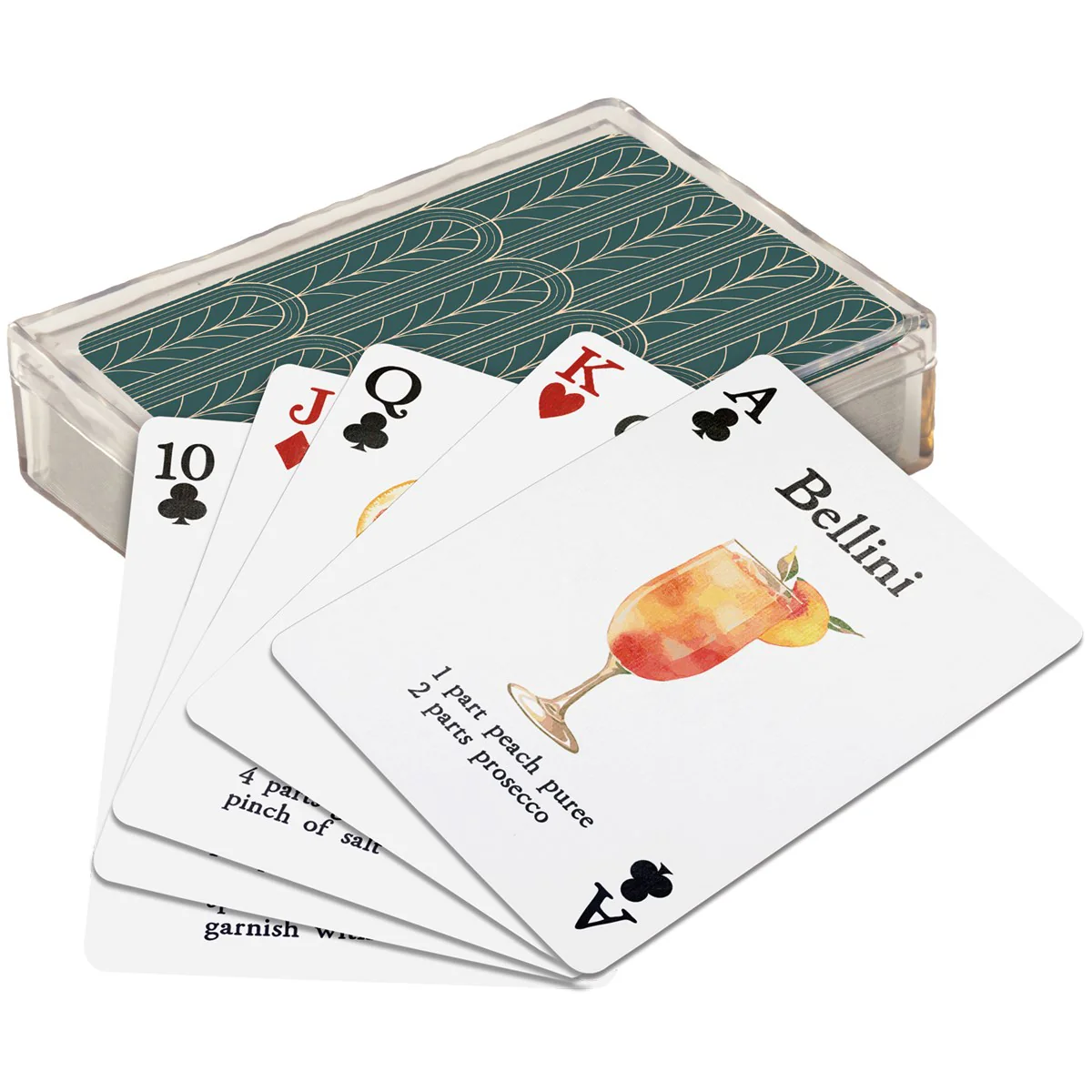 ๐ Cocktails with Recipes Playing Deck of Cards - Image 2