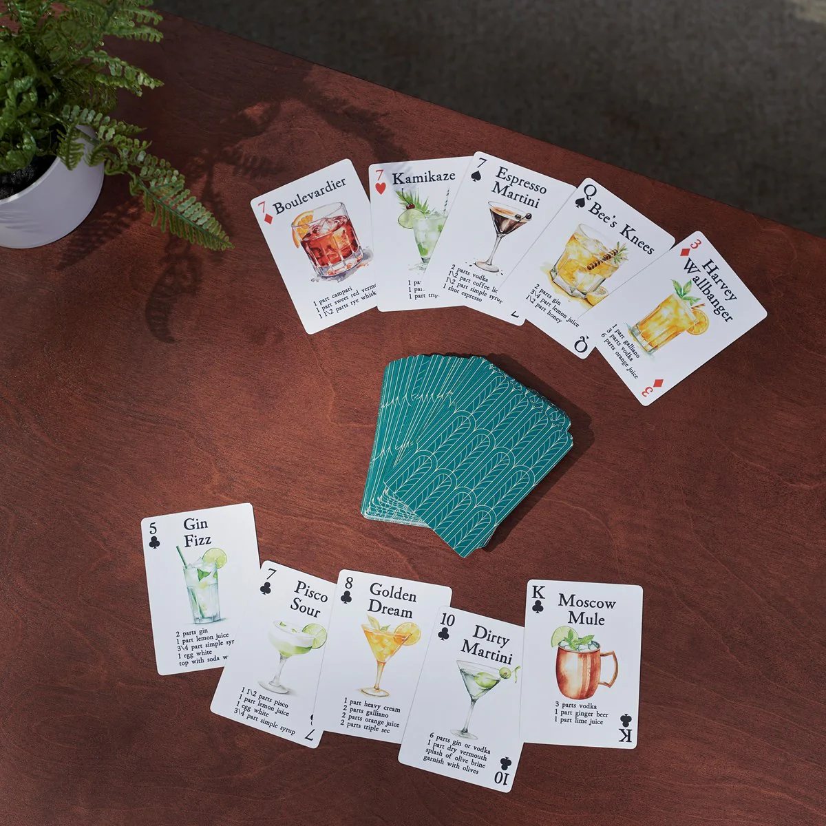 ๐ Cocktails with Recipes Playing Deck of Cards - Image 3