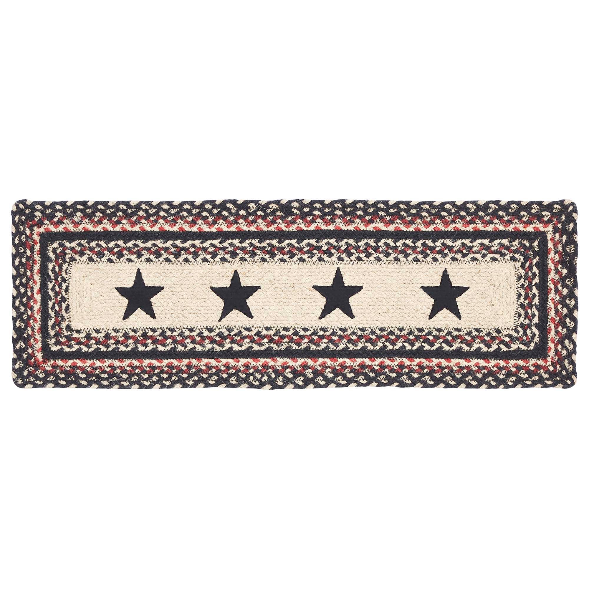 Colonial Star Jute Stair Tread 8.5'' x 27'' - Image 2