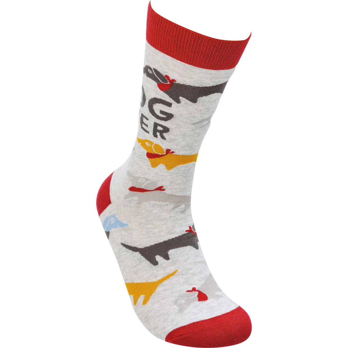 Colorful Bandana Dog Lover Unisex Fun Socks - Image 3