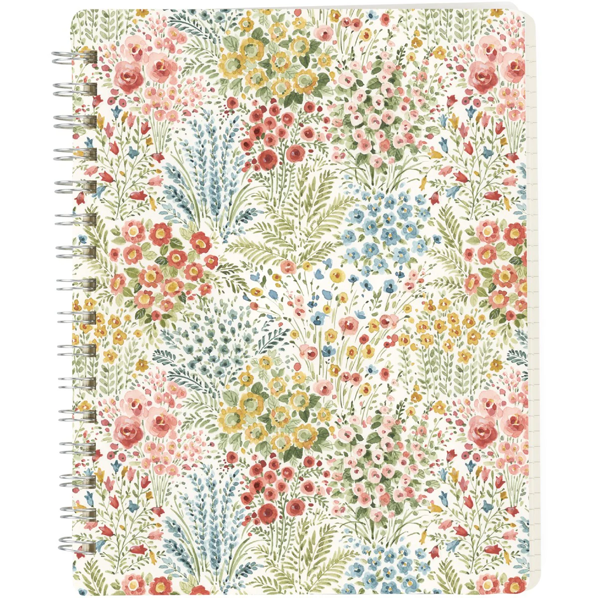 ๐ Colorful Floral Spiral Notebook