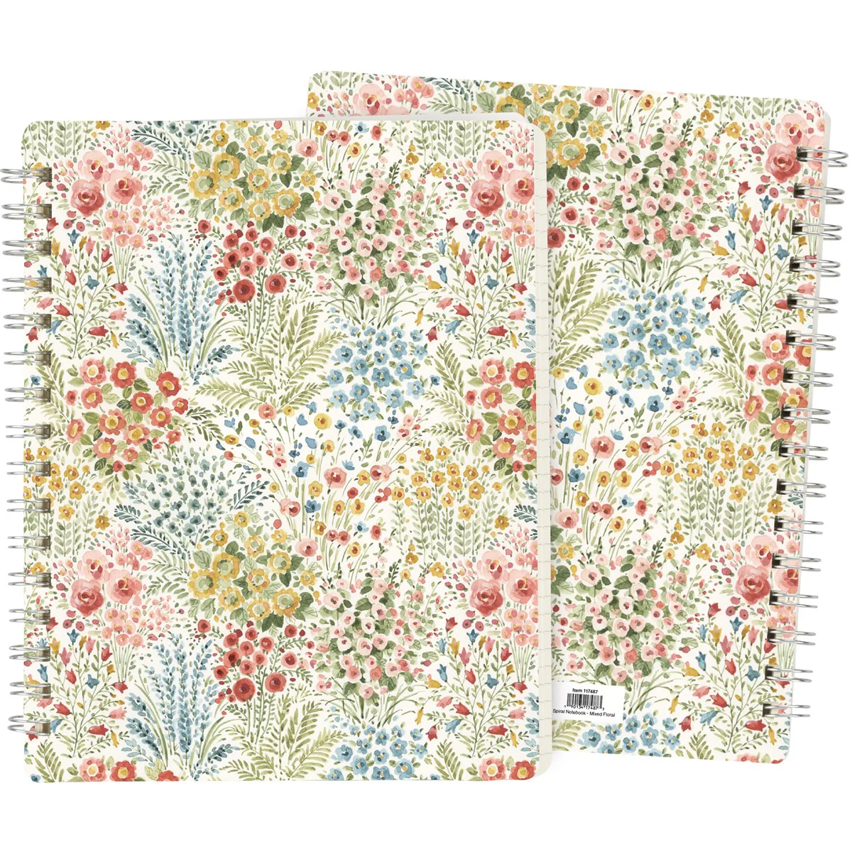 ๐ Colorful Floral Spiral Notebook - Image 2