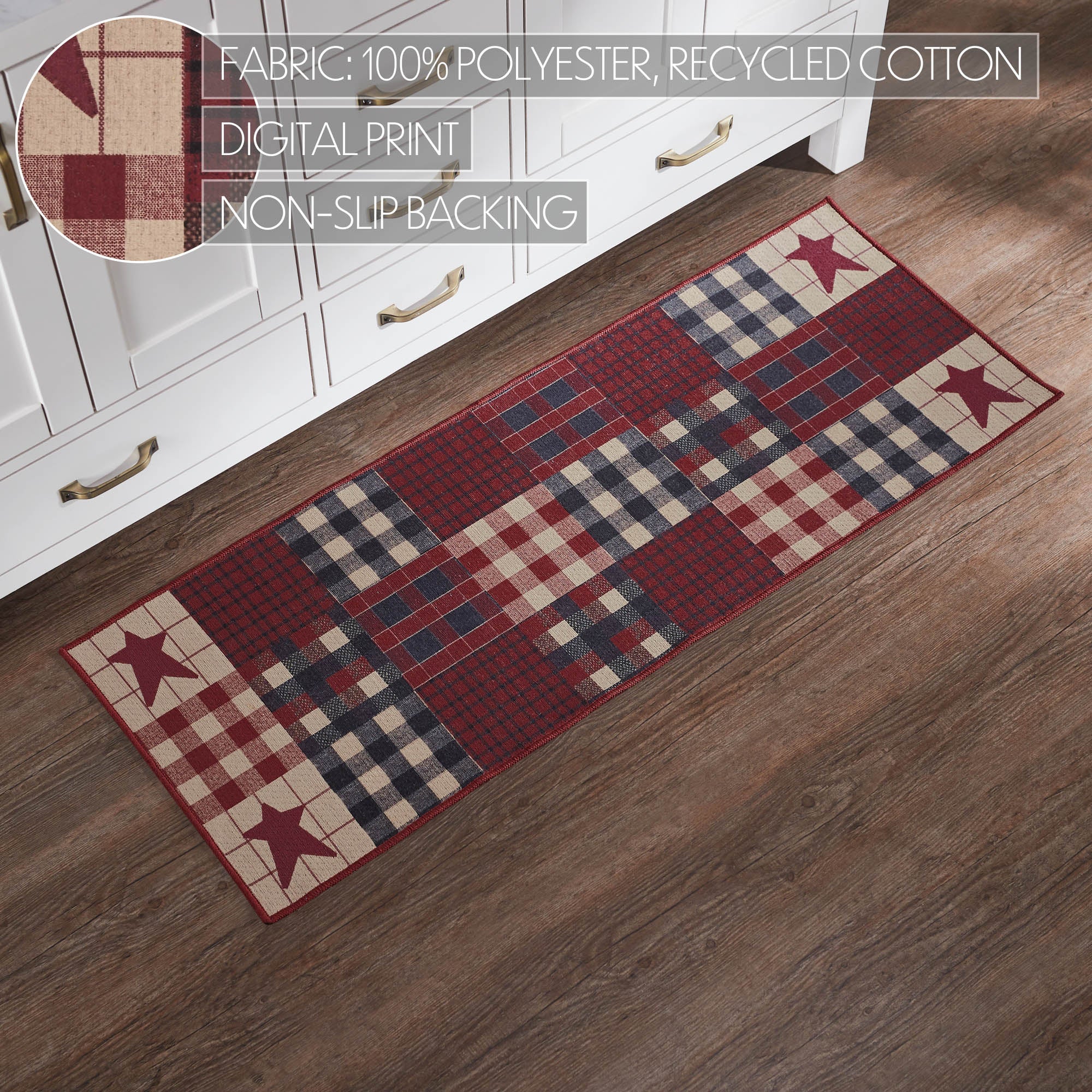 Connell Indoor/Outdoor Rectangular Rug 17" x 48" - Image 4