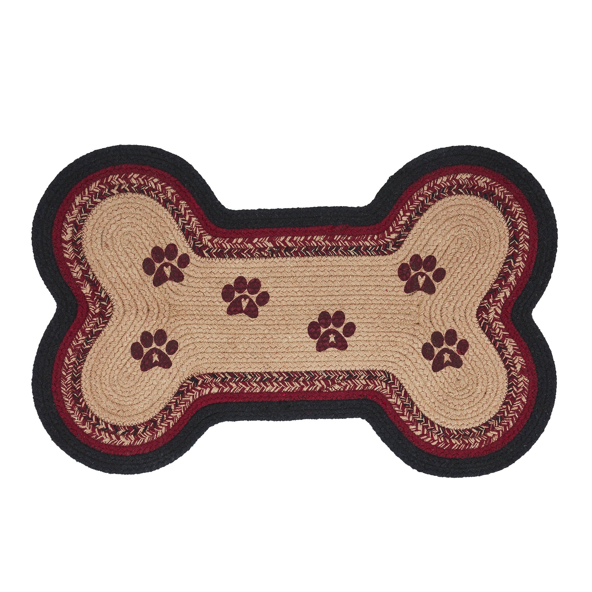 Connell Medium Bone Rug Stencil Paws - Image 2
