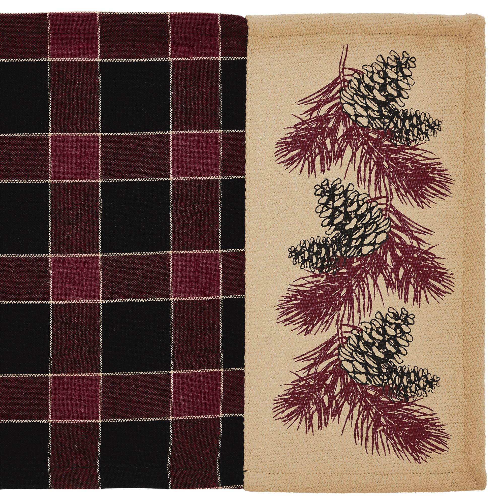 Connell Pinecone 24" Table Runner - Image 3
