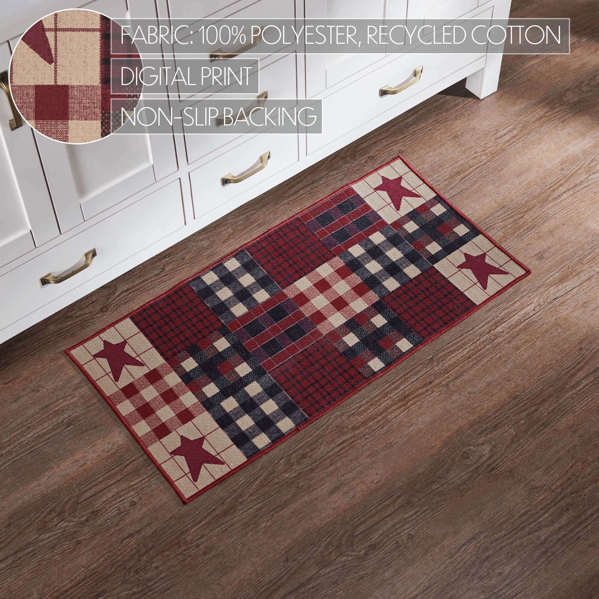 Connell Star Indoor/Outdoor Rectangle 36" Rug - Image 4