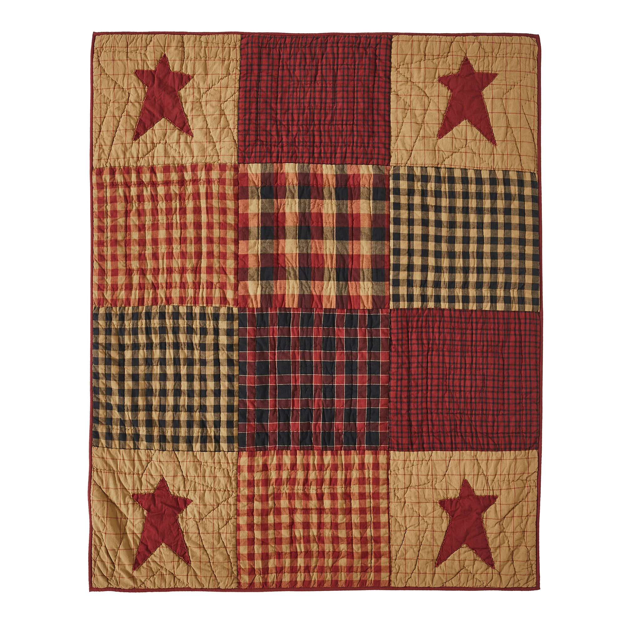 Connell Stars Quilted Throw 50" x 60" - Image 5
