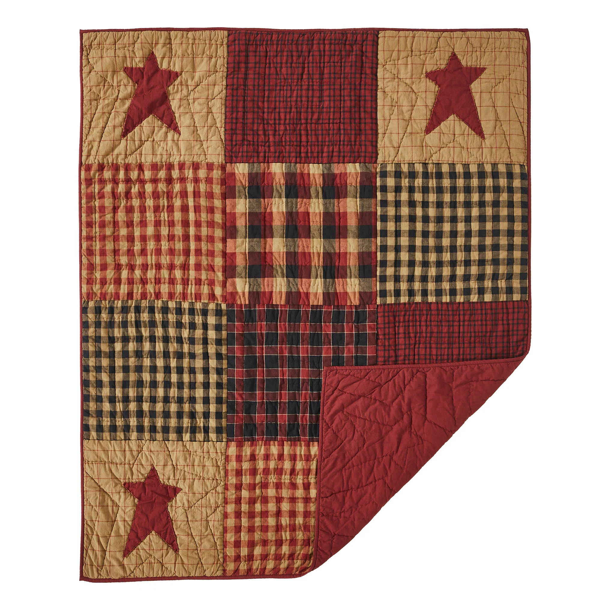 Connell Stars Quilted Throw 50" x 60" - Image 6