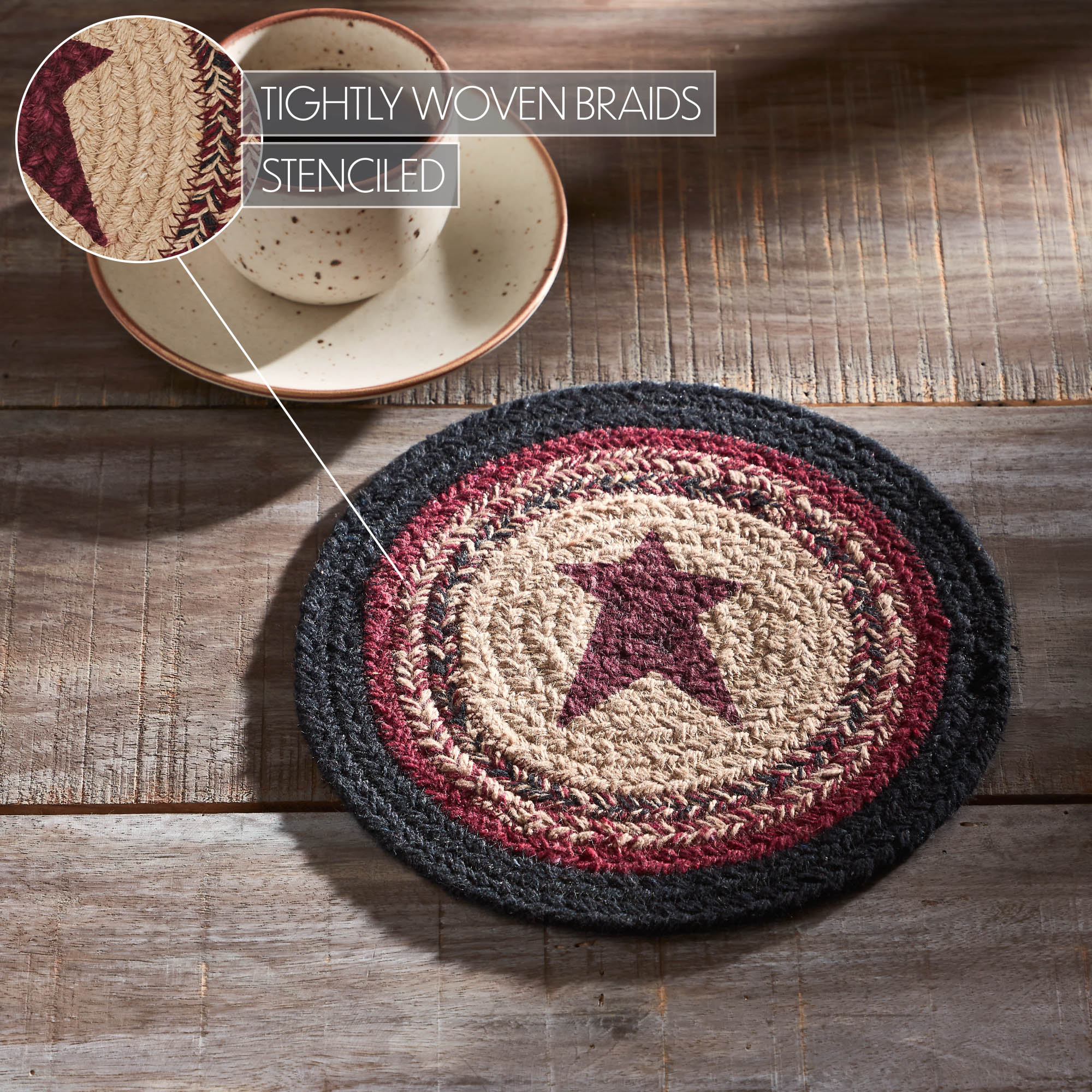 Connell Stencil Stars 8" Trivet - Image 4