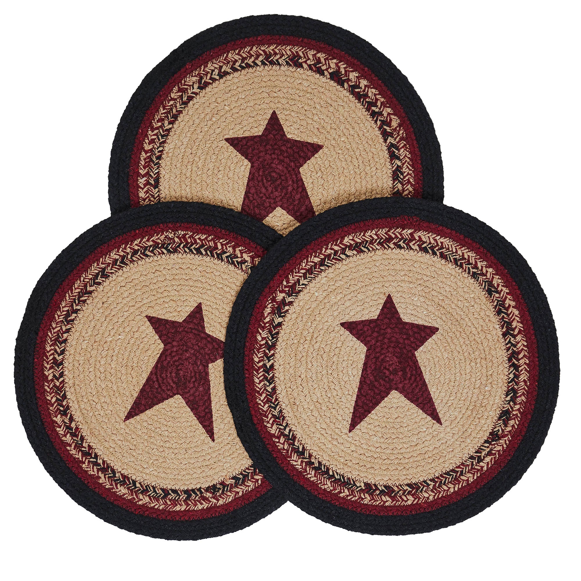Connell Trivet Stencil Stars 12" Diameter Set of 3 - Image 4
